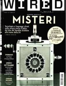 Wired Italia – Numero Speciale MISTERI – Agosto 2011