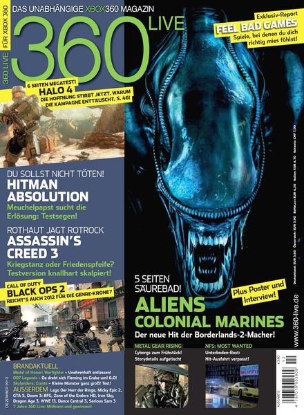 360 Live Xbox Magazin — Dezember 2012