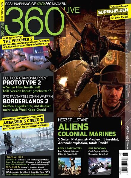 360 Live Xbox Magazin – Mai 2012