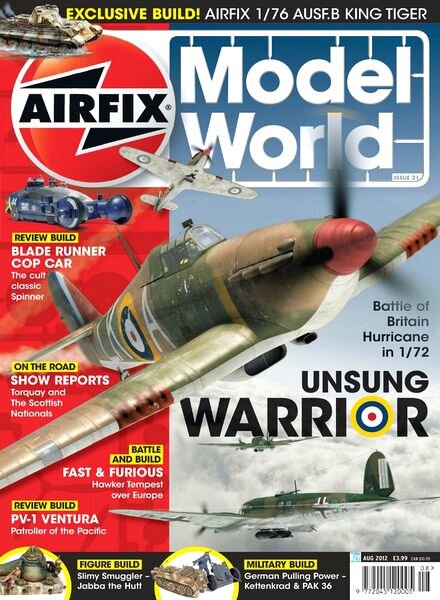 Airfix Model World – Issue 21, August 2012