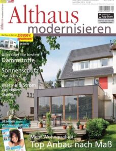 Althaus Modernisieren – April-Mai 2013