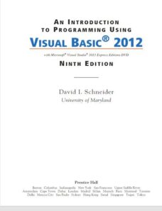 An Introduction to Programming Using Visual Basic 2012