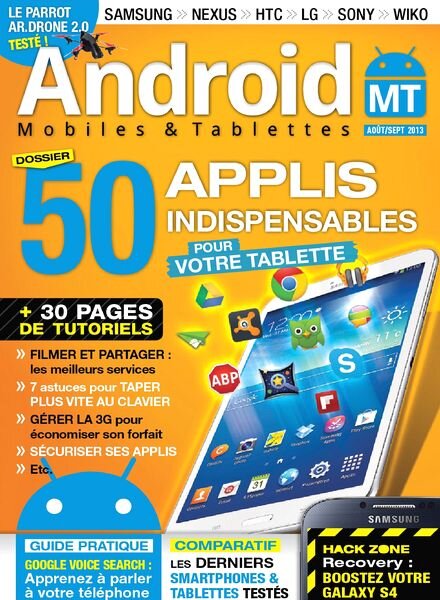 Android Mobiles & Tablettes N 20 – Aout-Septembre 2013