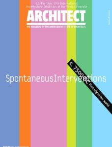 Architect Magazine – August 2012