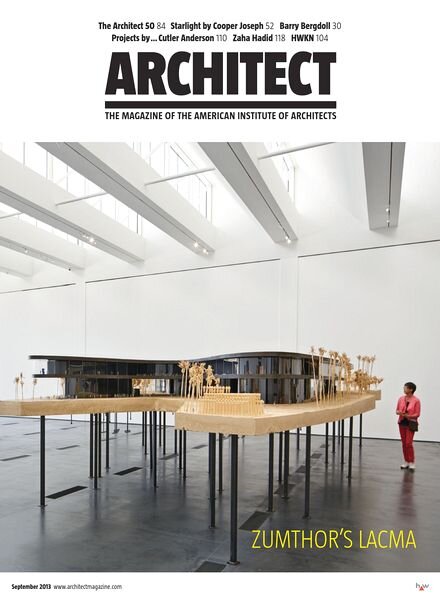 Architect Magazine – September 2013