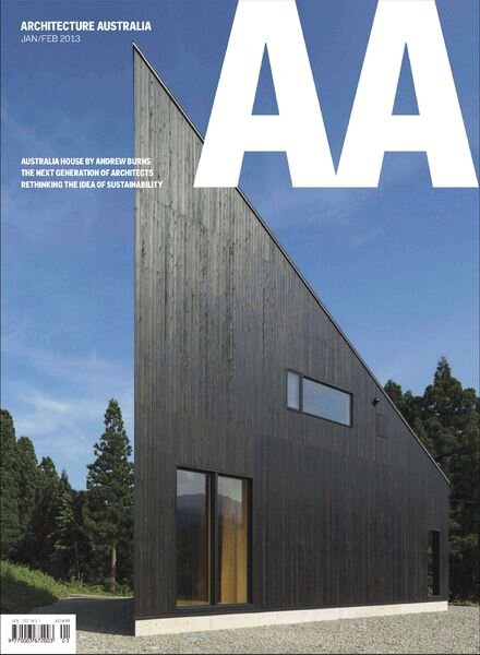 Architecture Australia Magazine — January-February 2013