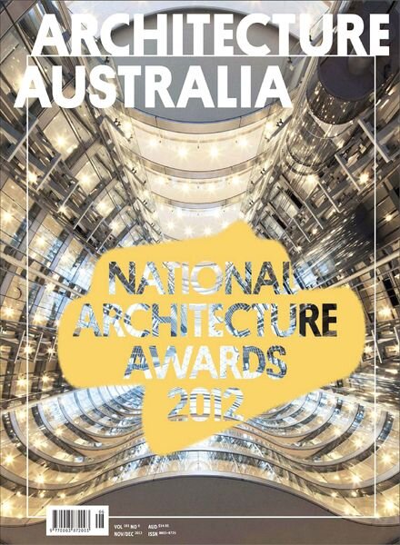 Architecture Australia — November-December 2012