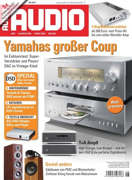 Audio Magazin – August 2013
