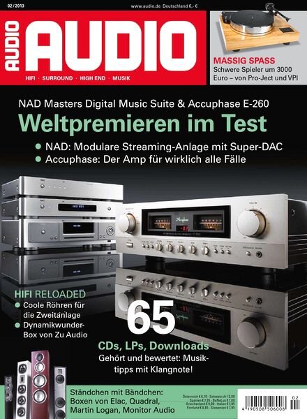 Audio Magazin – Februar 2013