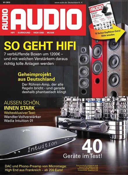 Audio Magazin — Juli 2013