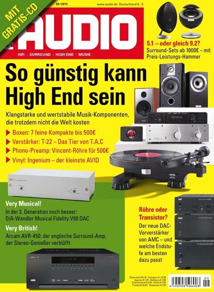 Audio Magazin – September 2013