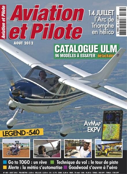 Aviation et Pilote 463 – Aout 2012
