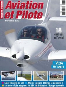 Aviation et Pilote 466 – Novembre 2012