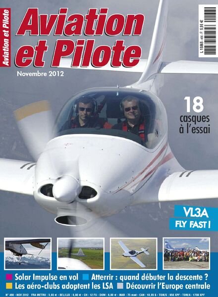 Aviation et Pilote 466 — Novembre 2012