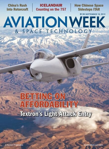Aviation Week & Space Technology – 16 September 2013