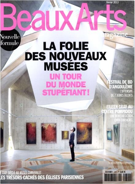 Beaux Arts Magazine 344 – Fevrier 2013