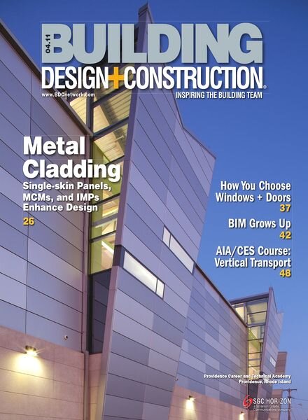 Building Design + Construction – April 2011