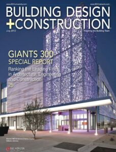 Building Design + Construction – July 2012