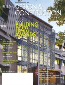 Building Design + Construction – May 2006