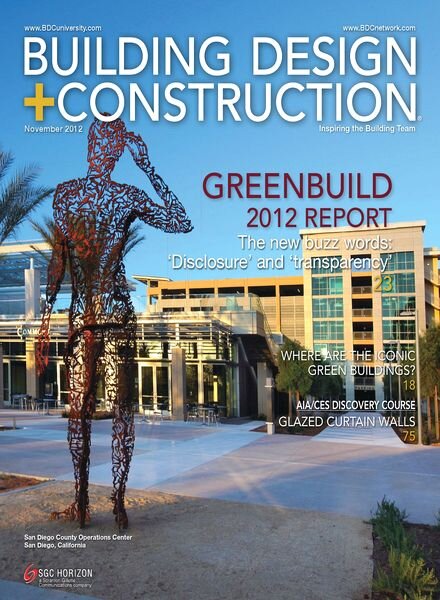 Building Design + Construction — November 2012