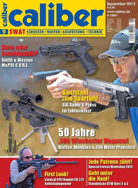 Caliber SWAT Magazin — September 2013