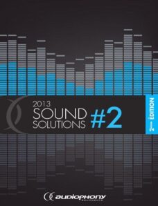 Catalogue Audiophony – August 2013 Sound Solutions 2