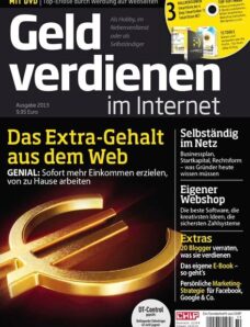 Chip Magazin Geld verdienen im Internet Edition September 2013