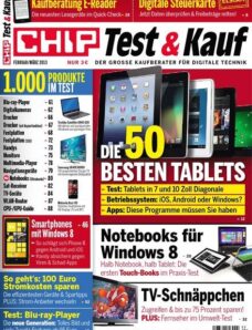 Chip Test und Kauf Magazin N 02 2013
