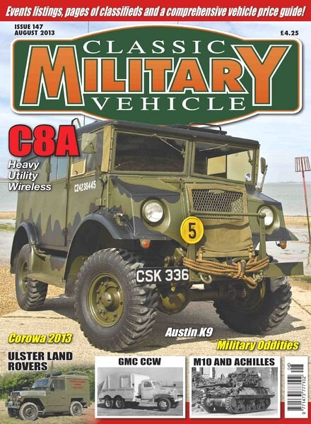 Classic Military Vehicle – August 2013