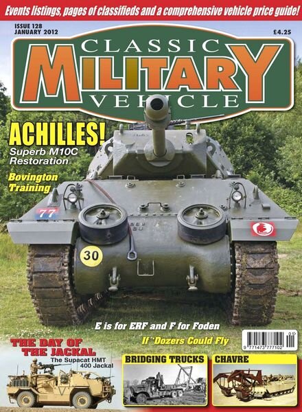 Classic Military Vehicle — Issue 128, January 2012