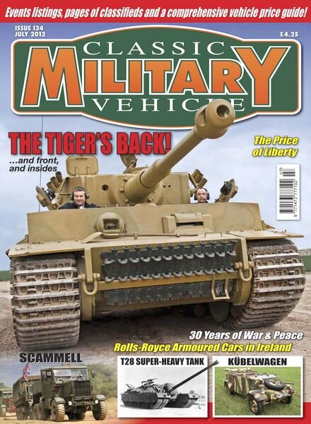 Classic Military Vehicle — Issue 134, July 2012