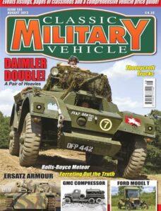 Classic Military Vehicle – Issue 135, August 2012