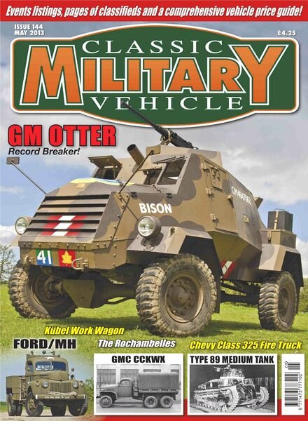 Classic Military Vehicle — Issue 144, May 2013