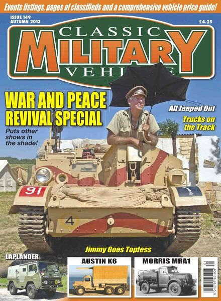 Classic Military Vehicle – Issue 149, Autumn 2013