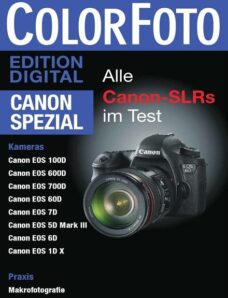 ColorFoto Digital Canon-SLRs im Test
