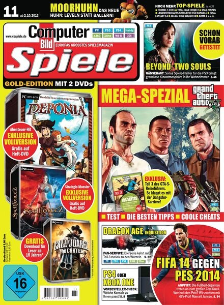 Computer Bild Spiele Magazin – November 2013