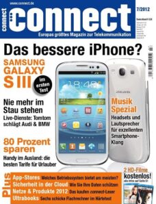 Connect Magazin — Juli 2012