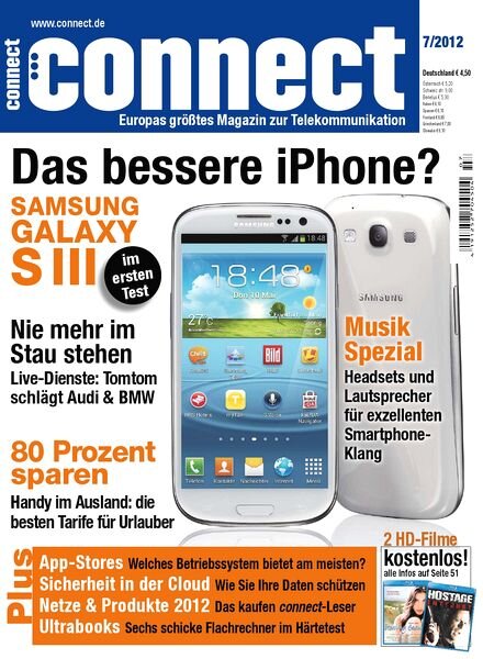Connect Magazin — Juli 2012