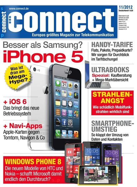Connect Magazin — November 2012
