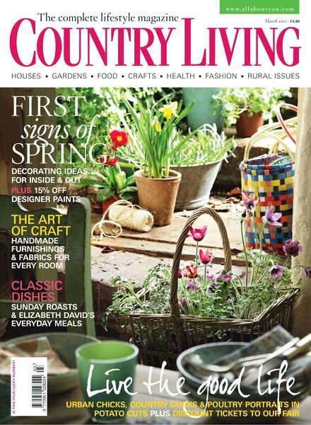 Country Living UK — March 2011