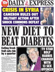 Daily Express – Friday, 30 August 2013