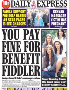 Daily Express – Tuesday, 24 September 2013