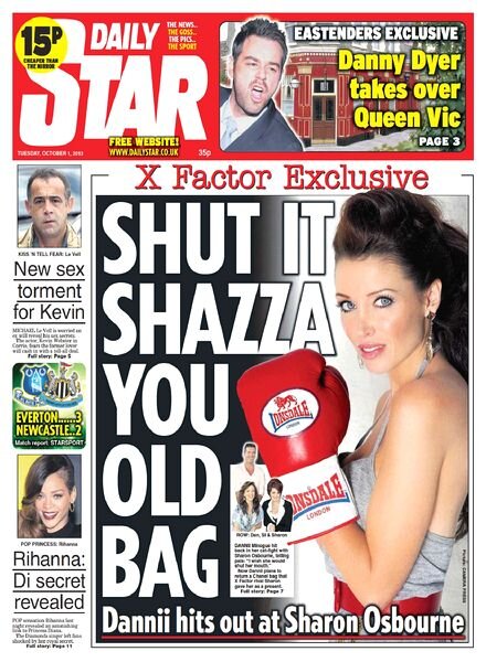 DAILY STAR — Tuesday, 01 October 2013