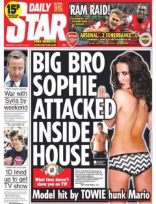 DAILY STAR – Wednesday, 28 August 2013