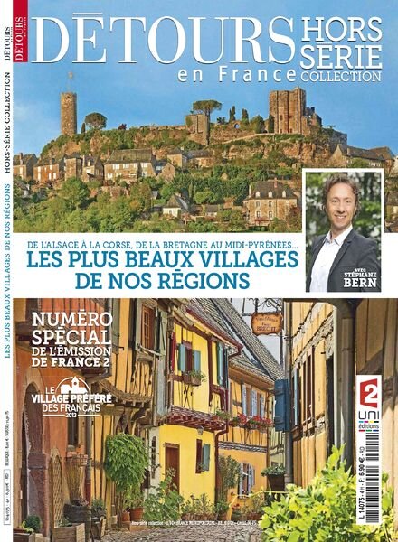 Detours en France Hors-Serie Collection 4 — Les plus beaux villages de nos regions