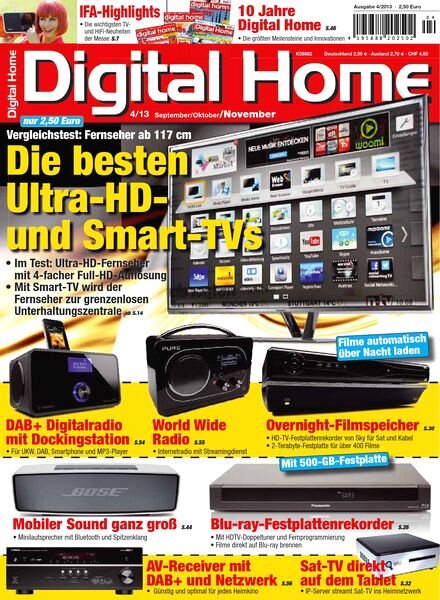 Digital Home Magazin – September-November 2013
