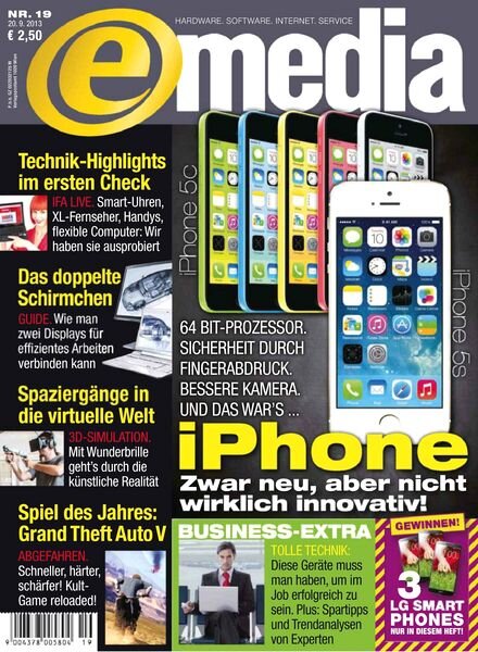 E-Media Magazin N 19 vom 20 September 2013