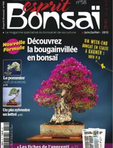 Esprit Bonsai N 58 — Juin-Juillet 2012