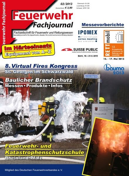 Feuerwehr Fachjournal — 02 2013