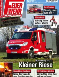 Feuerwehr Magazin – Mai 2013
